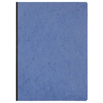 Abbildung von Clairefontaine 791424C Heft A4, Leinen, Age Bag, kariert, 96 Blatt, blau