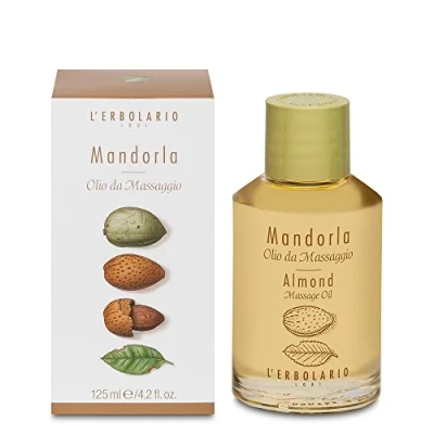 Abbildung von L&#039;Erbolario Mandel Massageöl, 1er Pack (1 x 125 ml)