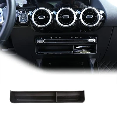 Abbildung von Schwarze Auto Organizer Box für Benz B Klasse W247 2019 2020 ABS Mittelkonsole Aufbewahrungszubehör