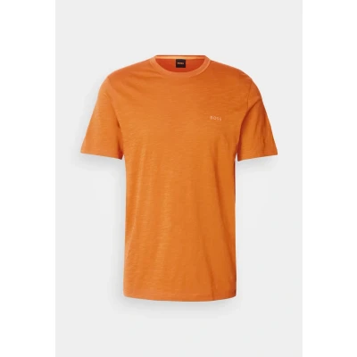 Abbildung von BOSS Tshirt basic, Herren, Größe: Large, Open orange