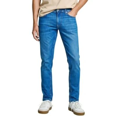 Abbildung von Pepe Jeans Herren Tapered Pm207390 Jeans, Blau (Denim hw1), 34 W/30 L
