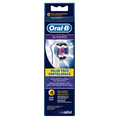 Abbildung von Braun Oral B Aufsteckbürsten 3D White 4er