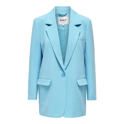 Abbildung von ONLY Onllanaberry Blazer, Damen, Größe: 38, Cyan blue