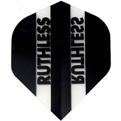 Abbildung von ABC Darts Flights Ruthless Classic Schwarz 10 sätz (30 stück Dart Flights)