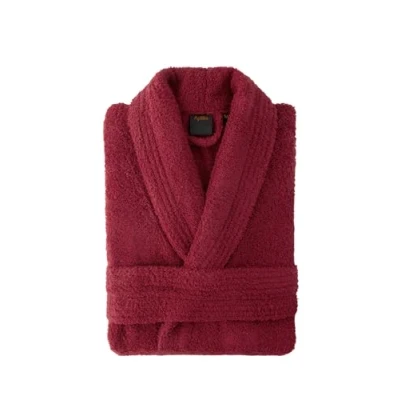Abbildung von Top Towel Elegant Bademantel für Damen und Herren 100% Baumwolle, 500 g/m² Option mit oder ohne Kapuze Weich saugfähig Dusche, Spa Pool