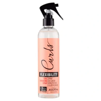 Abbildung von JOANNA Professional Curls Lockenspray Widerstandsfähigkeit und Elastizität Erleichtert Styling Lockiger Haare Locken Fixiert Form der 300 ml