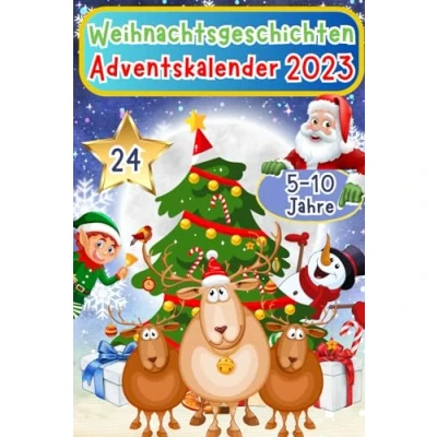 Abbildung von Weihnachtsgeschichten Adventskalender 2023: Die schönsten für Kinder ab 5 10 Jahren 24 magische Geschichten bis Weihnachten ... (Weihnachtsbücher Kinder, Band 1)