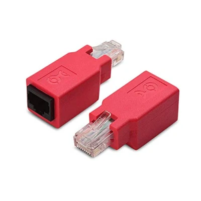 Abbildung von Cable Matters 2er Pack Crossover Adapter (Crossover Kabeladapter)