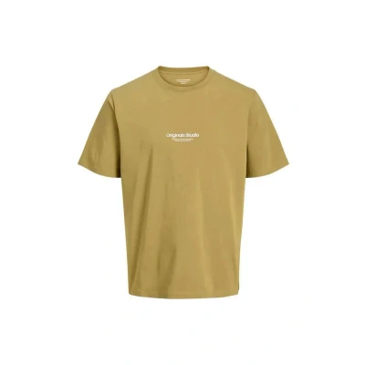 Abbildung von Jack &amp; Jones Tshirt print, Herren, Größe: Small, Tilleul