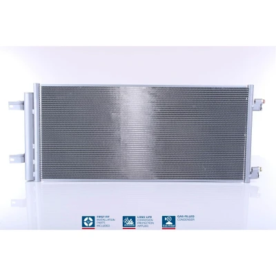 Abbildung von NISSENS 940734 Klimakondensator mit Trockner Aluminium 694 R 134a