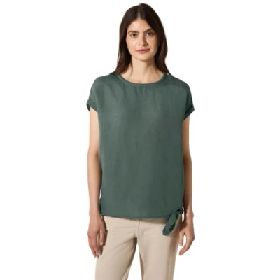 Abbildung von Cecil MIT Knoten Bluse, Damen, Größe: XXL, Grün