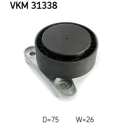Abbildung von SKF VKM 31338 Spannrolle SKODA: Fabia III Hatchback, VOLKSWAGEN: Polo V up! Hatchback