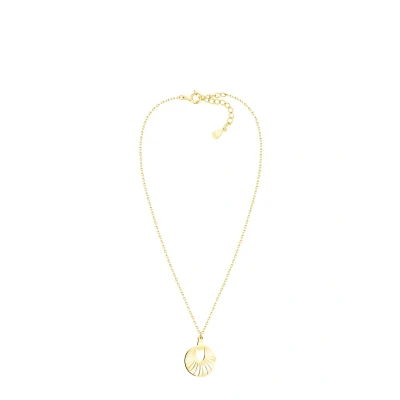 Abbildung von Sofia Milani SUN Flower Circle Halskette goldcoloured, Damen, Größe: One Size, Gold coloured