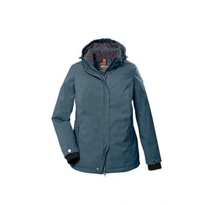 Abbildung von STOY Damen Funktionsjacke mit abzippbarer Kapuze Große Größen STW 9 WMN JCKT, sturmblau, 44, 39795 000