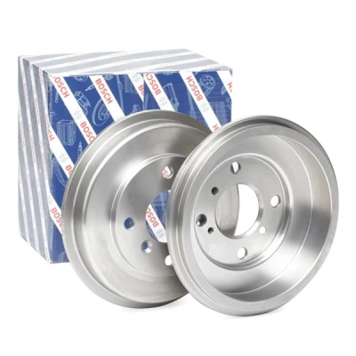 Abbildung von BOSCH 0 986 477 240 Bremstrommel 244 Hinterachse FORD: FIESTA 6
