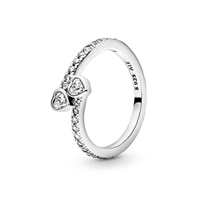 Abbildung von PANDORA Ring &quot;Unendliche Liebe&quot; silber, Zirkonia 191023CZ 52