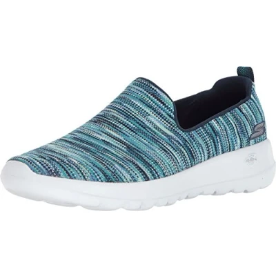 Abbildung von Skechers Damen Go Walk Joy 15615 Sneaker, Navy/Mehrfarbig, 40 EU