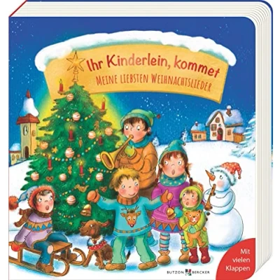 Abbildung von Ihr Kinderlein kommet: Meine liebsten Weihnachtslieder. Macht die Adventszeit mit Kindern noch schöner: Farbenfrohes Pappbilderbuch ab 2 Jahren ... zum Vorlesen (Pappbilderbücher Klappen)