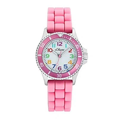 Abbildung von s.Oliver Uhr für Kinder, Größe: One Size, Rosa