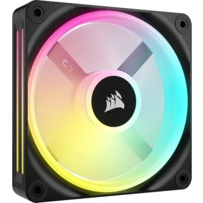 Abbildung von Corsair iCUE LINK QX120 RGB 120mm Magnetic Dome Lüfter Schwarz
