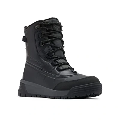 Abbildung von Columbia Bugaboot Celsius wasserdichte Schneestiefel für Herren, Schwarz (Black x Shark), 43 EU