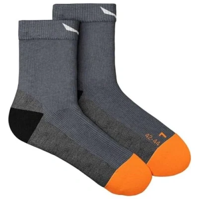 Abbildung von Salewa Homme Mtn Trn Am Qrt Sock Chaussettes en laine m rinos, Gris mélang 4570, 45 EU