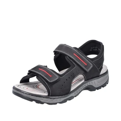 Abbildung von Rieker Herren 25246 Sandale, Schwarz, 40 EU