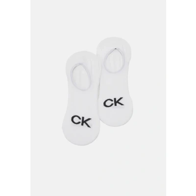 Abbildung von Calvin Klein Underwear Footie HIGH CUT LOGO 2 PACK Füßlinge, Herren, Größe: 43 46, White