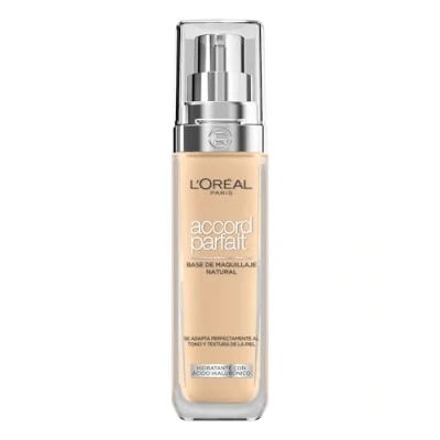 Abbildung von L&#039;Oréal Paris Foundation Perfect Match deckendes Make Up perfekte Verschmelzung mit dem Hautton &amp; 24h Feuchtigkeit, 3.5N Peach