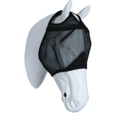 Abbildung von Horka Fliegenmaske Schwarz Pony