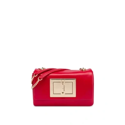 Abbildung von Love Moschino Clothespin Umhängetasche, Damen, Größe: One Size, Rosso