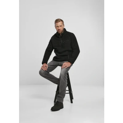 Abbildung von Brandit Fleecepullover, Herren, Größe: 3XL, Black