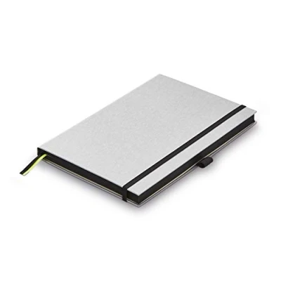 Abbildung von Lamy paper Hardcover A5 Notizbuch 810 Format DIN (145 x 210 mm) in schwarz mit Lineatur, 192 Seiten und elastischem Verschlussband