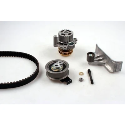 Abbildung von HEPU PK05477 Wasserpumpe + Zahnriemensatz 150 AUDI: A4 B6 Avant, B5 B7 VOLKSWAGEN: Passat GP Estate, SEAT: Exeo ST, Saloon