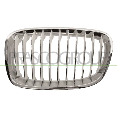 Abbildung von BLIC 6502 07 0086993P Kühlergrill vorne links chrom BMW: 1 Hatchback