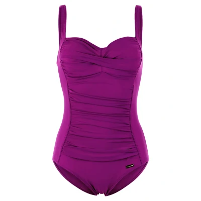Abbildung von Lascana Saphir Badeanzug, Damen, Größe: 36xB, Fuchsia
