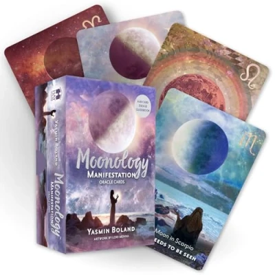 Abbildung von Moonology Manifestation Oracle: A 48 Card Deck and Guidebook