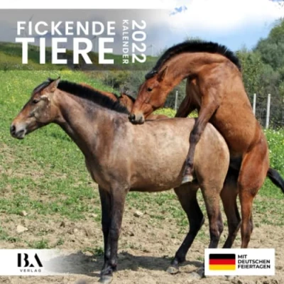 Abbildung von Fickende Tiere Kalender 2022: Das lustige Geschenk für Männer Frauen Freunde Kollegen Weihnachten Geburtstag Valentinstag &amp; Mehr (Mit Deutschen Feiertagen)