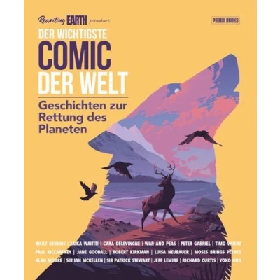 Abbildung von der wichtigste Comic Welt. Geschichten zur Rettung des Planeten