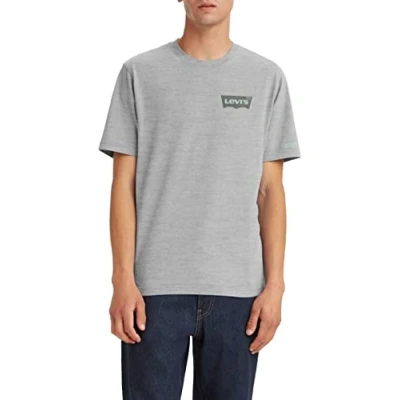 Abbildung von Levi&#039;s Tshirt print, Herren, Größe: Medium, Mottled grey