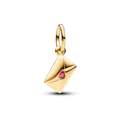 Abbildung von Pandora Moments Damen Charm Gold/Rosa 762606C01