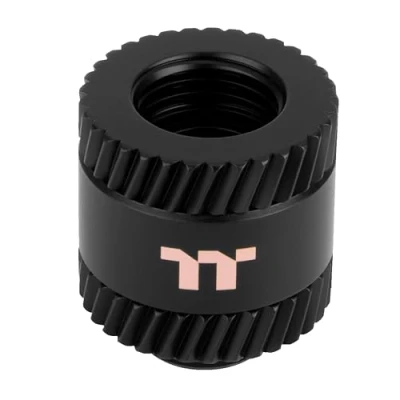 Abbildung von Pacific SF Female to Male 20mm Extender Matte Black DIY LCS Fittings