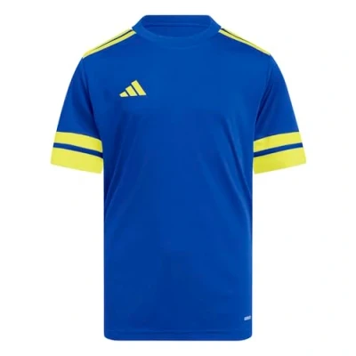 Abbildung von adidas Unisex Kinder SQUADRA25 Jersey Short Sleeve Kids, Team royal Blue/Team Yellow, 5 6 Years