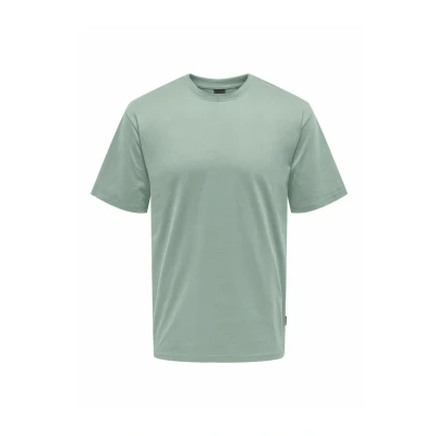 Abbildung von Only &amp; Sons Onsfred TEE Tshirt basic, Herren, Größe: XS, Iceberg green
