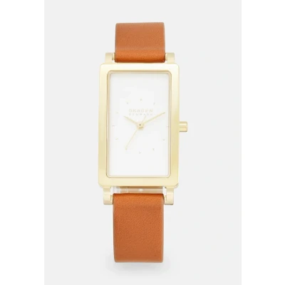 Abbildung von Skagen Watch Hagen 22MM Uhr, Damen, Größe: One Size, Brown