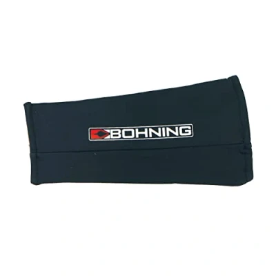 Abbildung von Bohning Unisex Erwachsene Slip on Arm Guard, Large, Black Armschutz, Schwarz