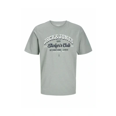 Abbildung von Jack &amp; Jones Rundhalsshirt »JJELOGO TEE SS O NECK 2 COL SS25 SN«, mit Logo Print