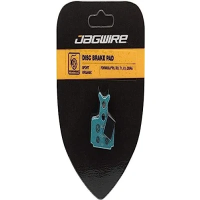 Abbildung von Jagwire Sport Organic Disc Brake pad Formula R1, MTB Unisex Erwachsene, Blau
