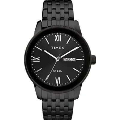 Abbildung von Timex Classics 41mm Edelstahluhr für HerrenTW2T50400