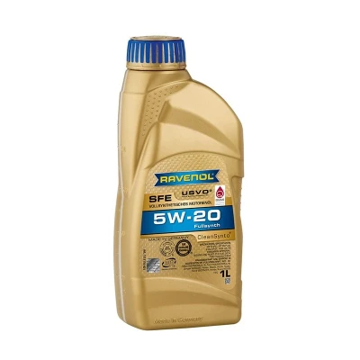 Abbildung von Ravenol SFE 5W 20 1l Motoröl 1111110 001 01 999 KIA: cee‘d II Hatchback, Sportswagon, RIO 3, TOYOTA: Avensis III Estate, RAV4 Off Road